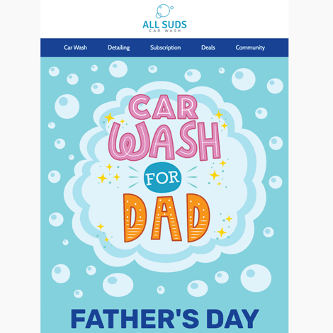 Father's Day Car Wash